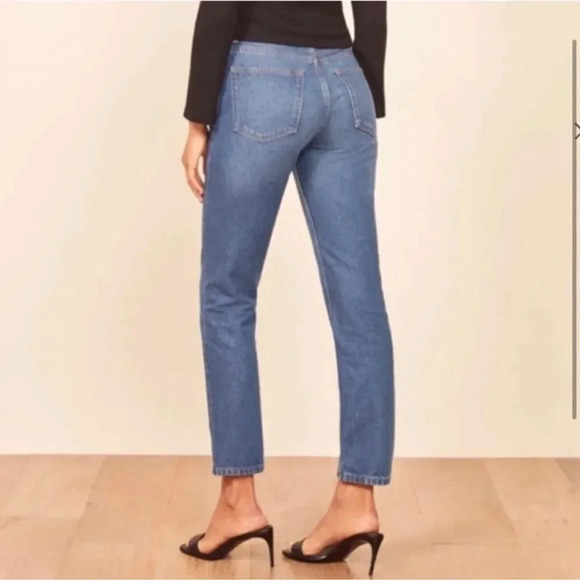 Reformation High Rise Cigarette Jeans sz 28 - Picture 2 of 12